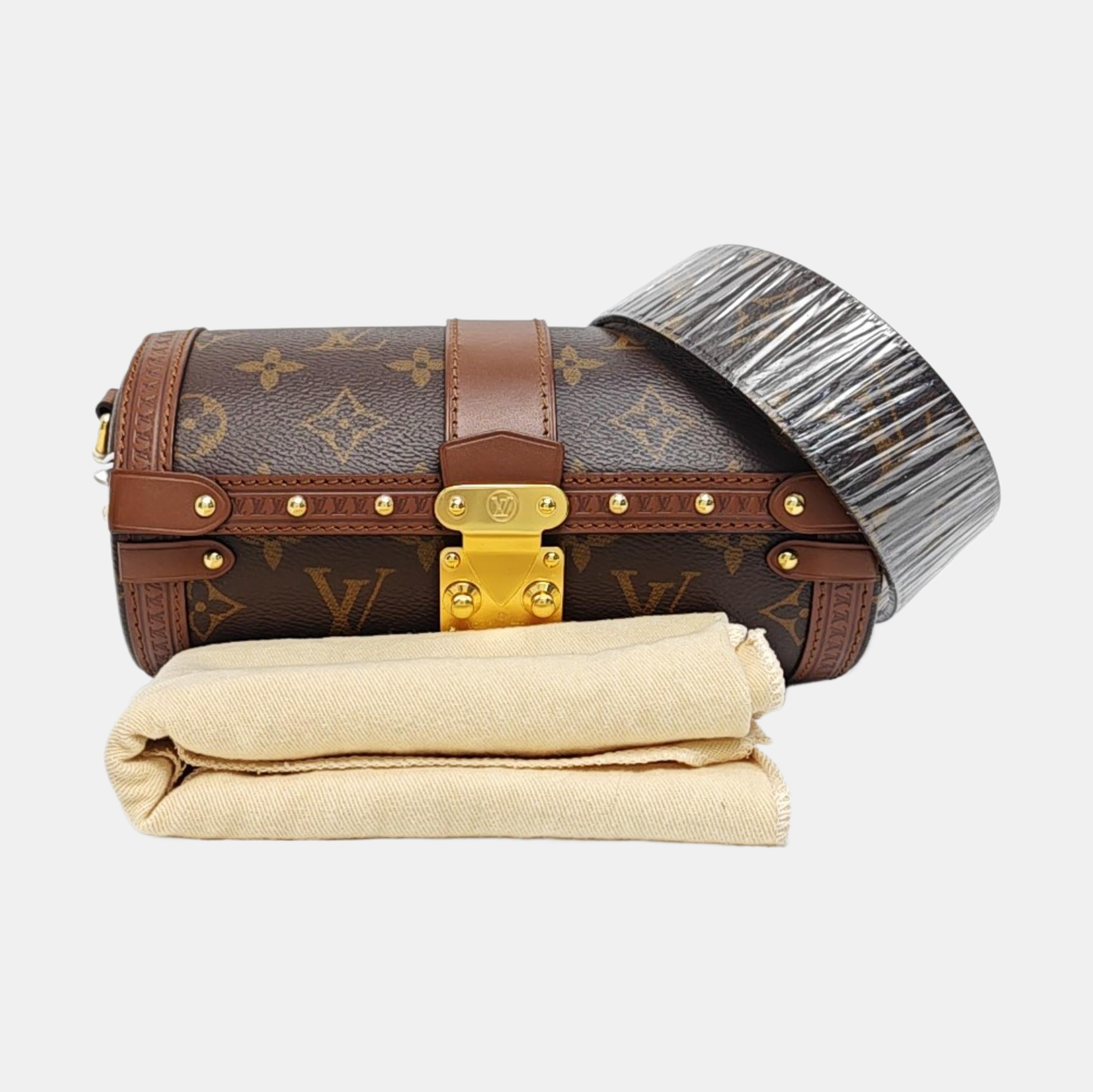 PAPILLON 19 Monogram Coated Canvas Brown
