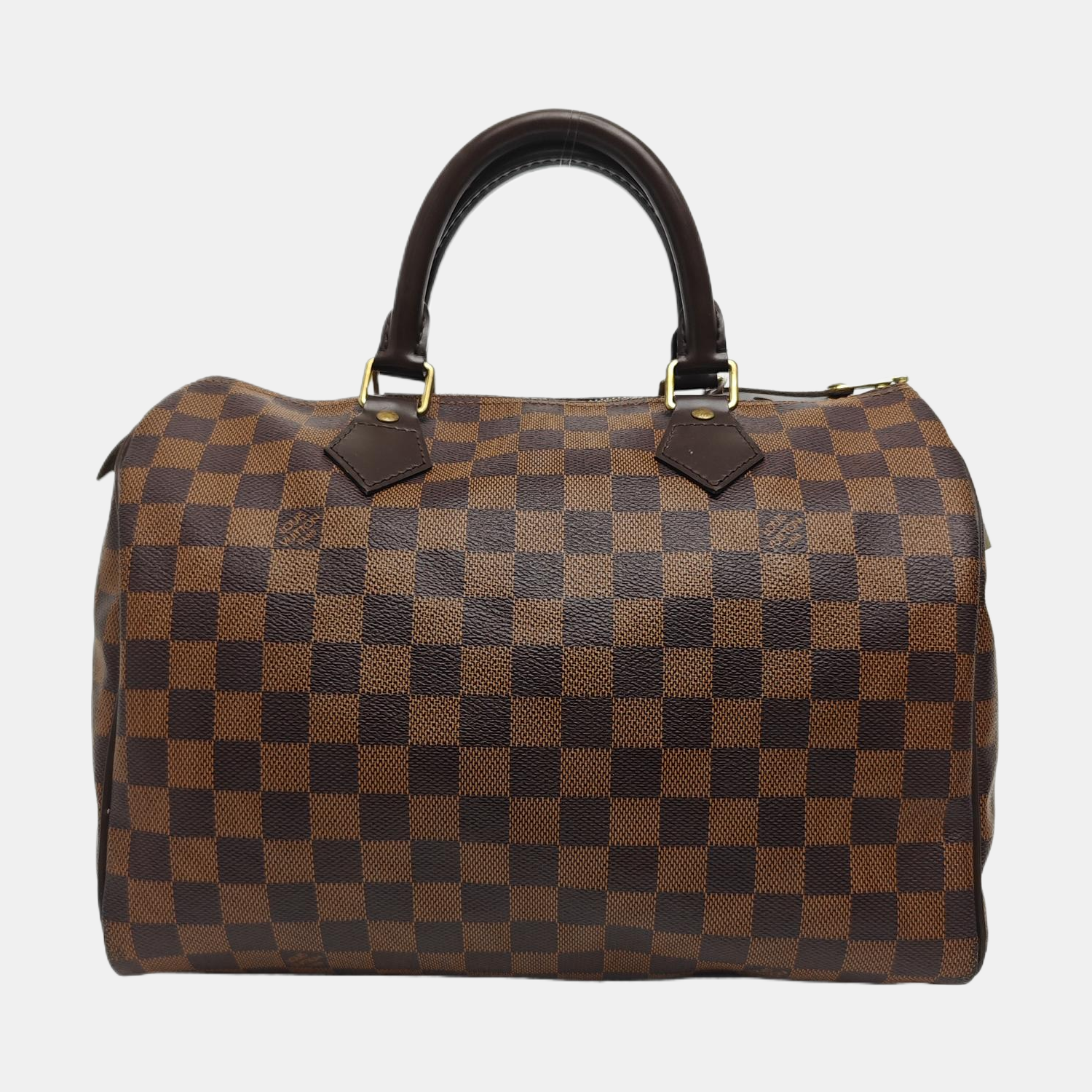 SPEEDY 30 Damier Ebene Coated Canvas Brown