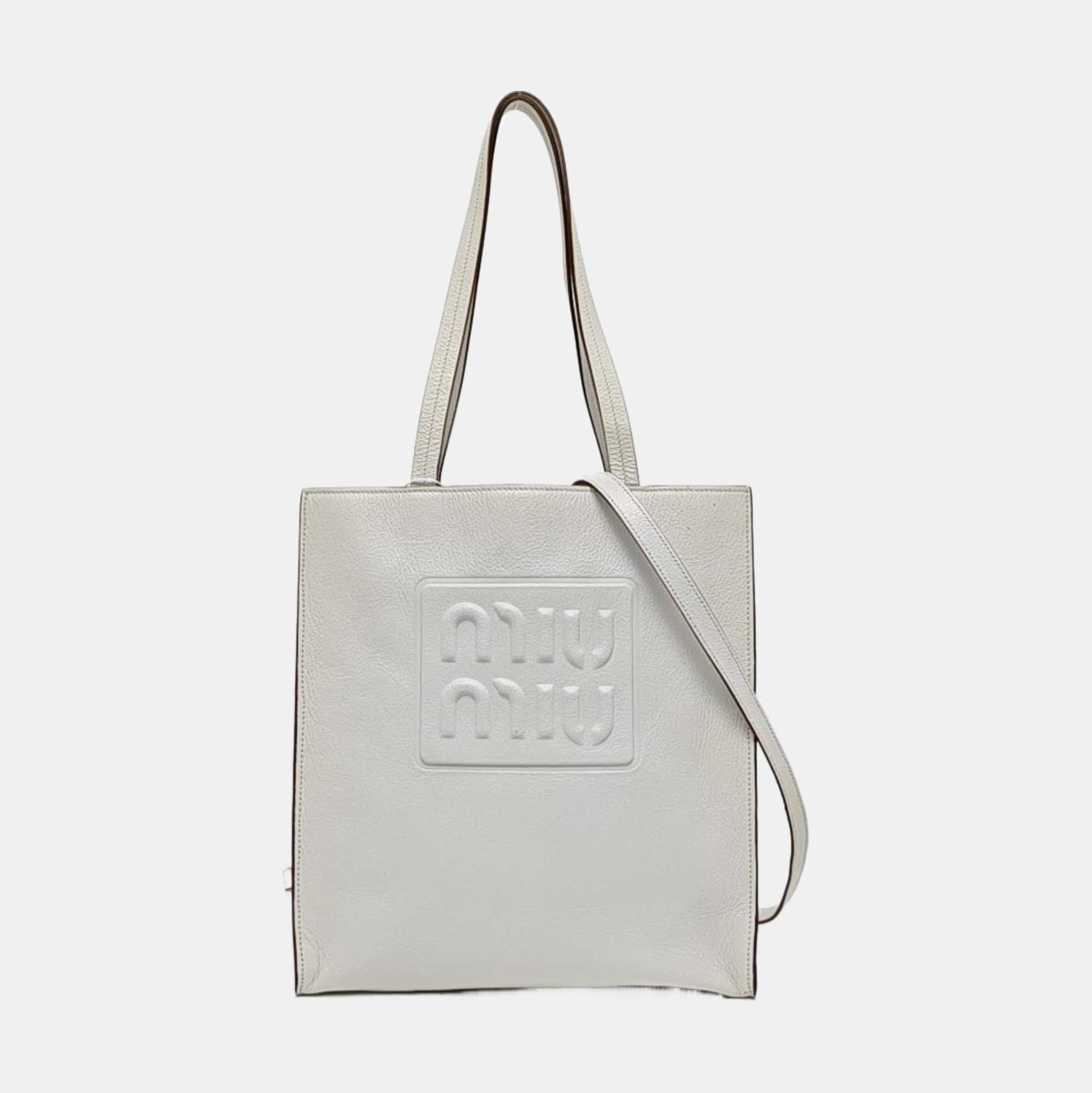Calfskin Tote Bag White