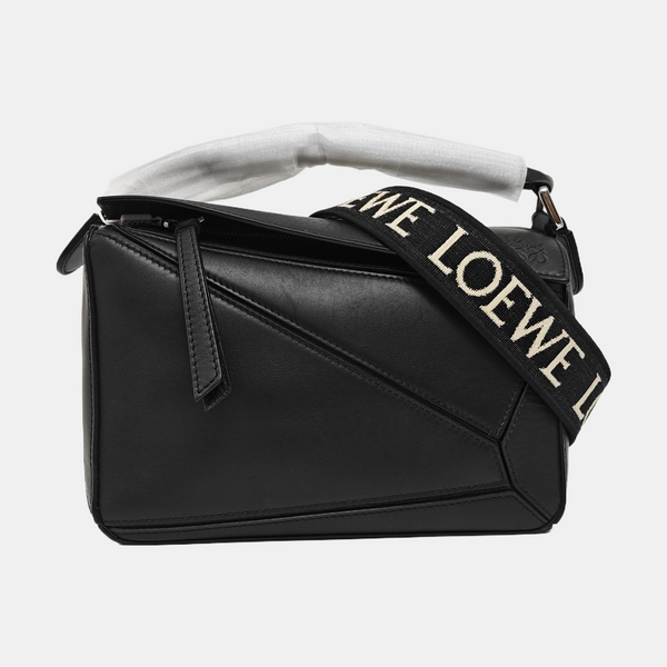 Puzzle Small Calfskin Black