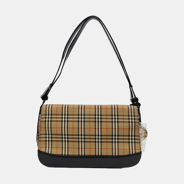 Canvas Shoulder Bag Beige