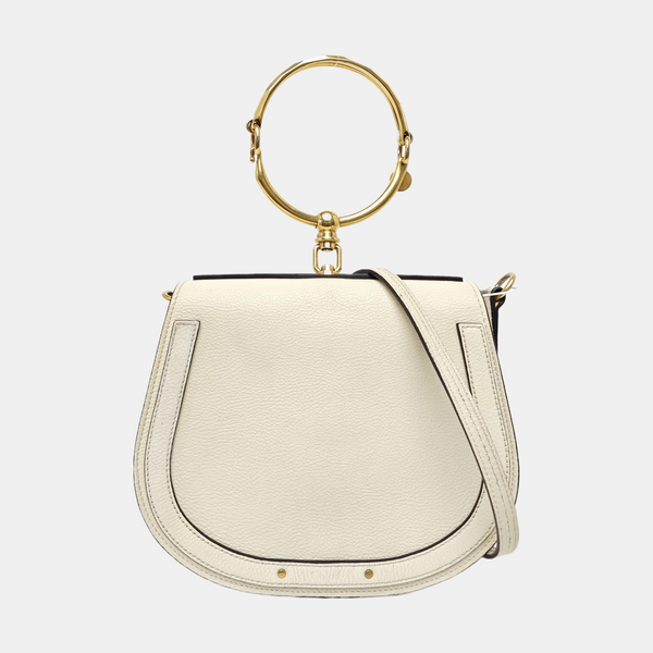 Nile Medium Calfskin White