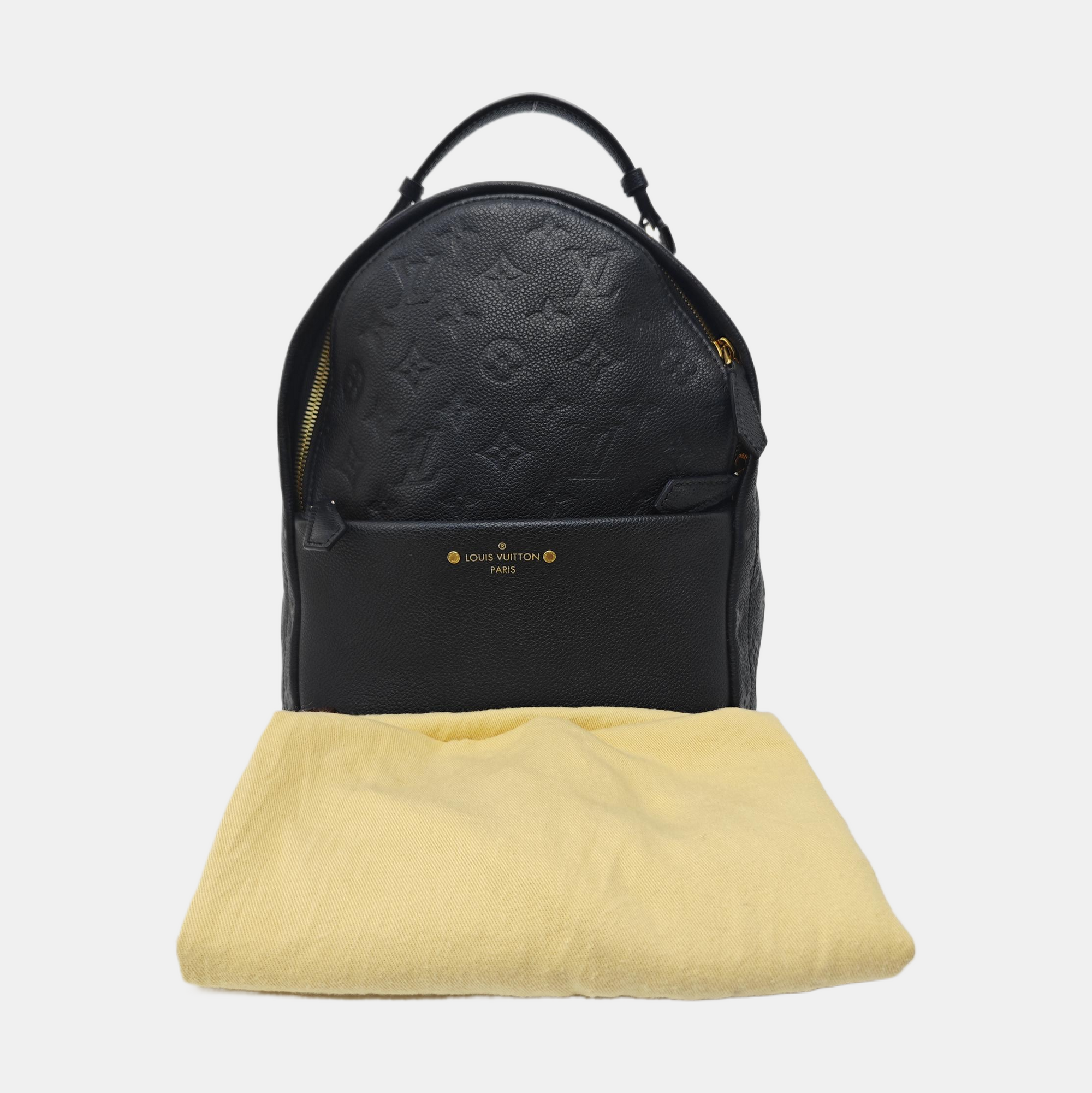 SORBONNE Monogram Calfskin Black