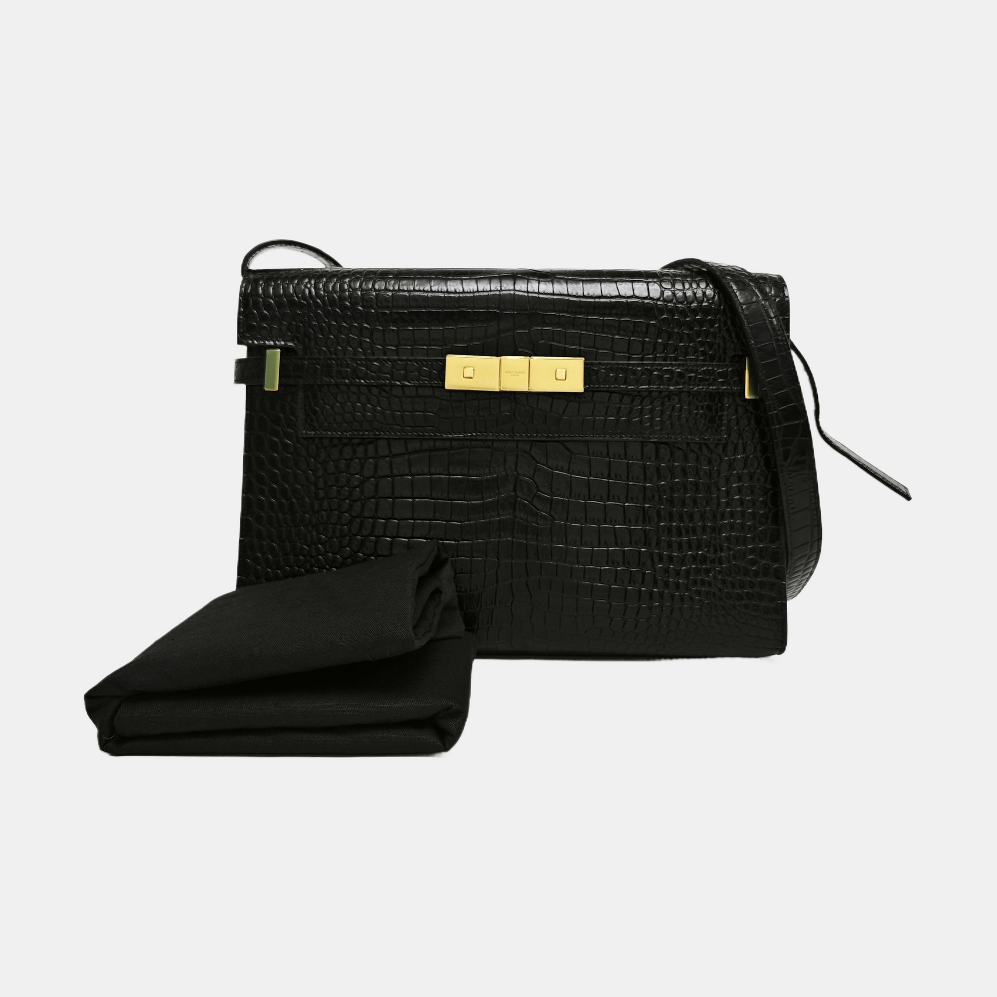 MANHATTAN Calfskin Black