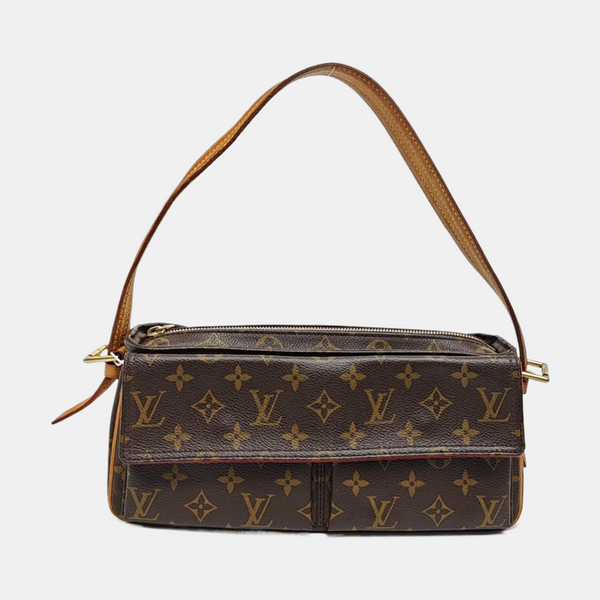 VIVA CITE Monogram Coated Canvas Brown