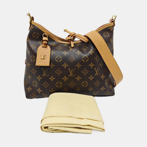 CARRYALL PM Monogram Coated Canvas Brown