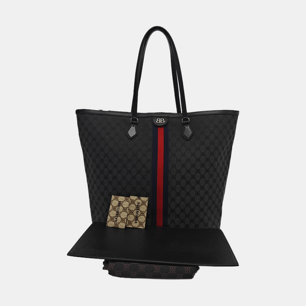 Canvas Tote Bag Large Black