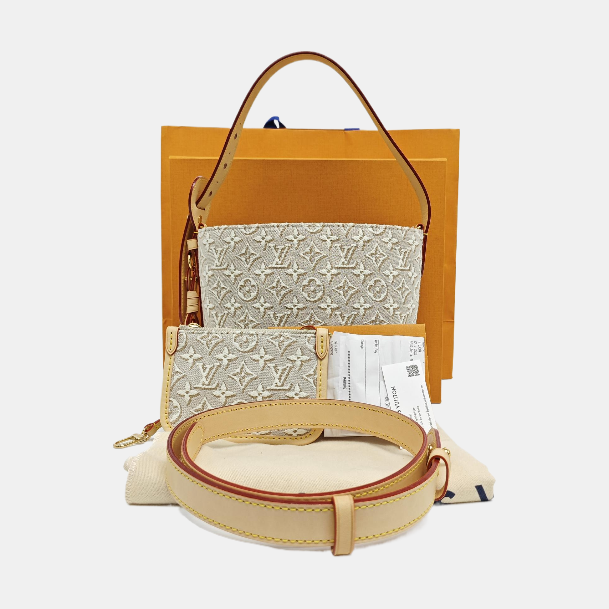 ALL IN PM Monogram Canvas Beige