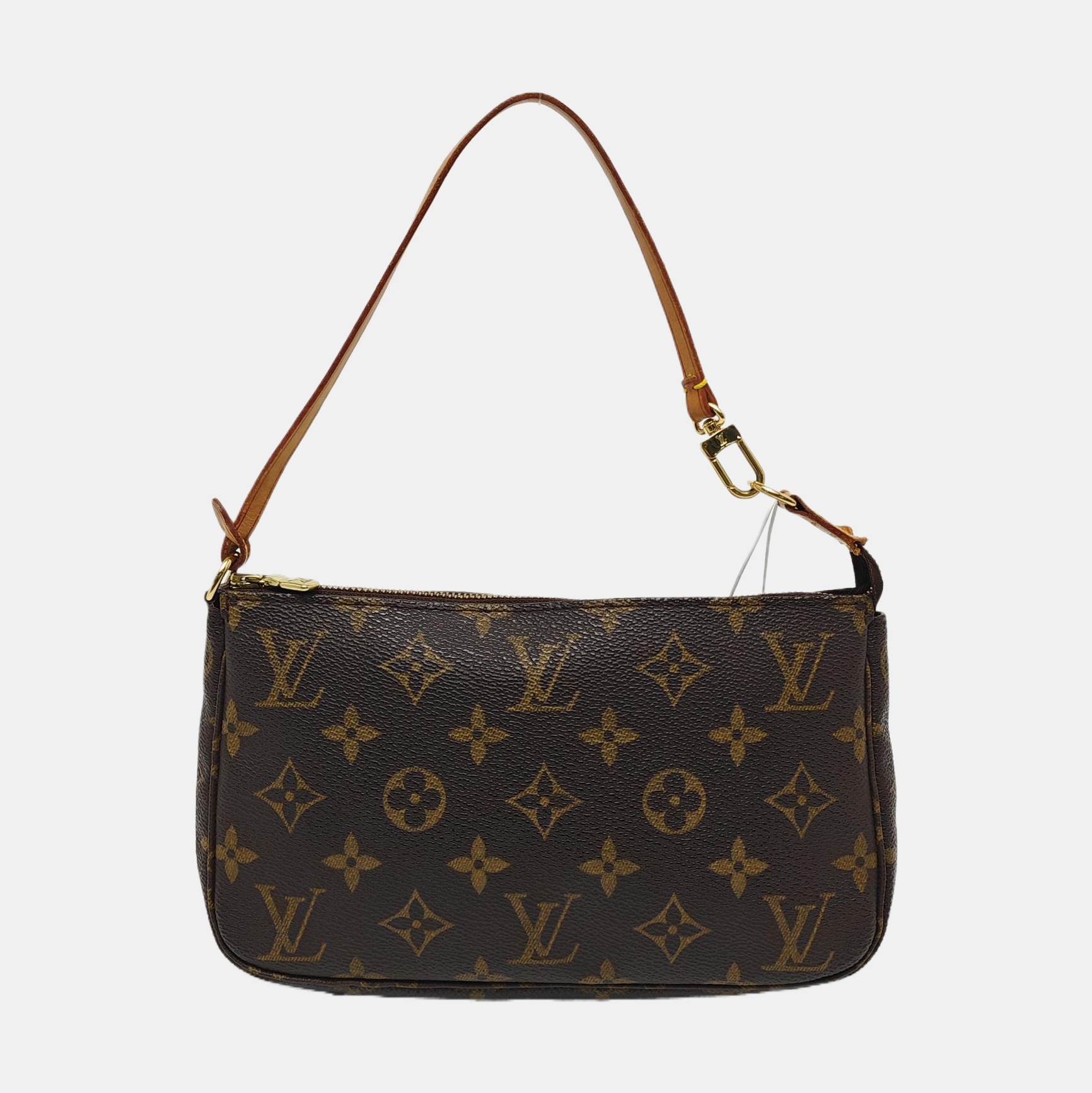 ACCESSOIRES Monogram Coated Canvas Brown