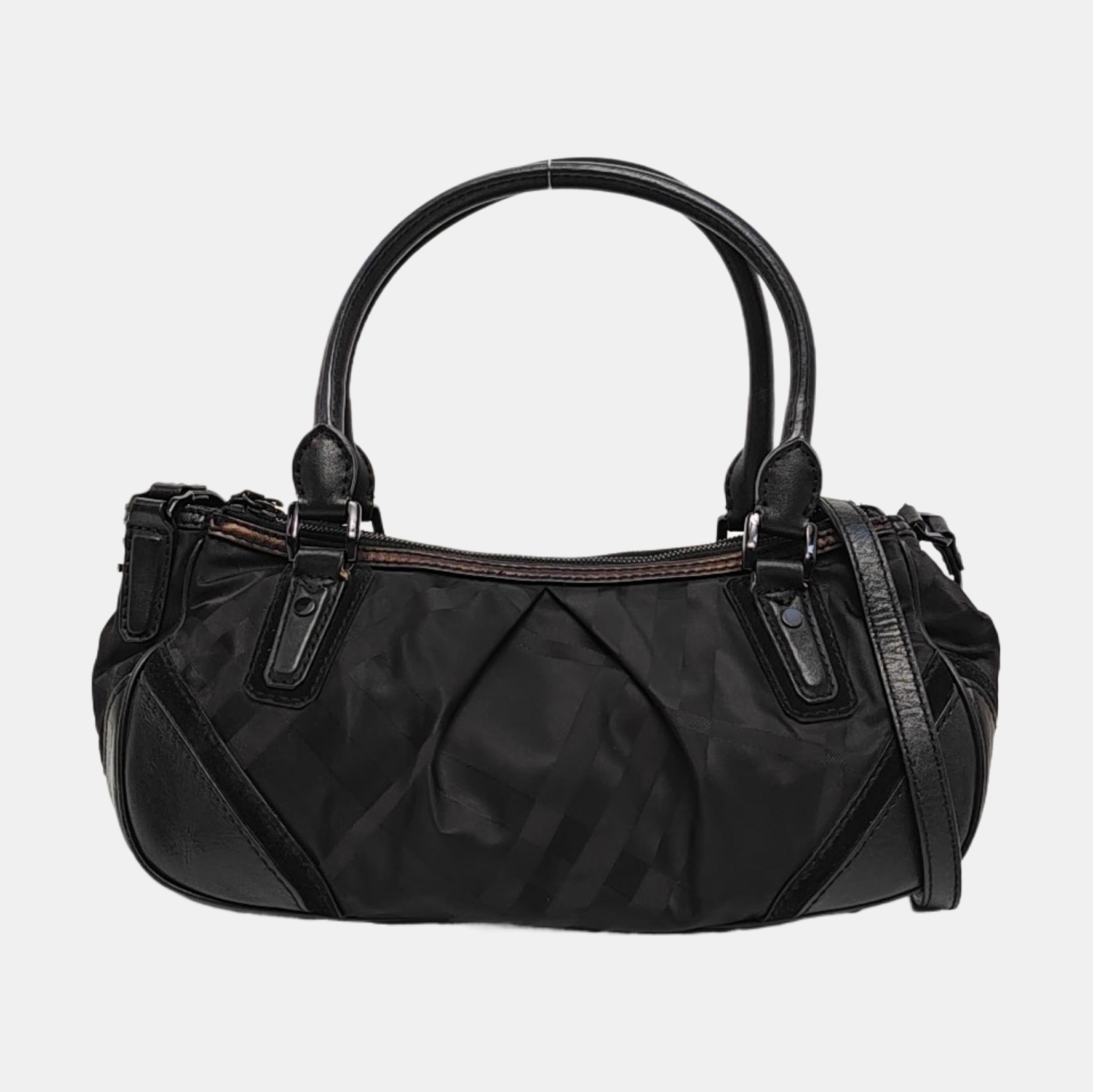 Nylon Shoulder Bag Black