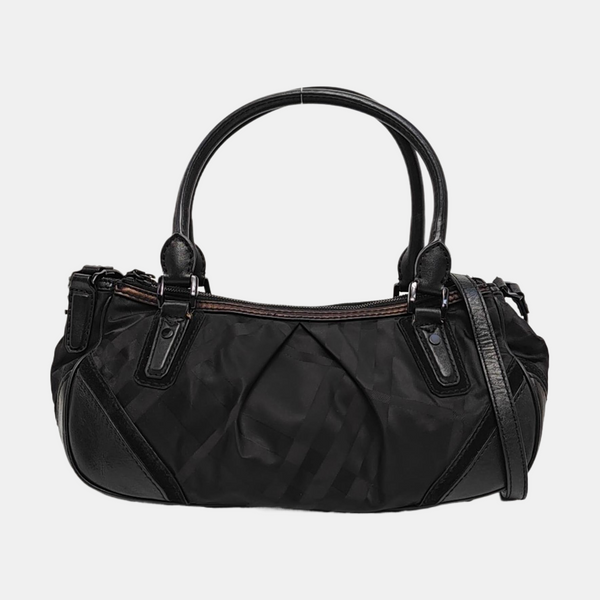 Nylon Shoulder Bag Black