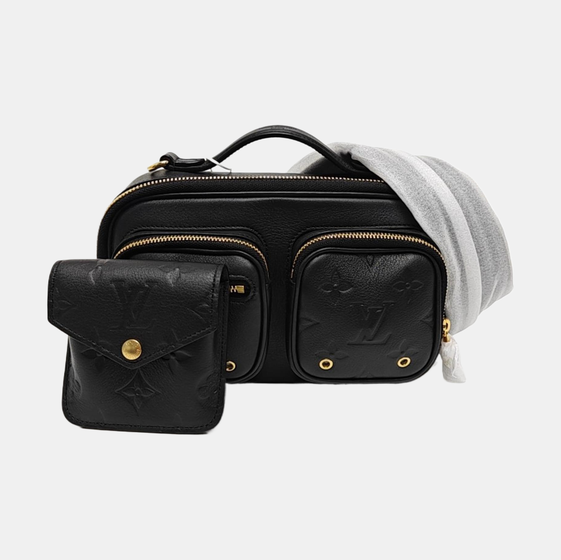 UTILITY Monogram Calfskin Black