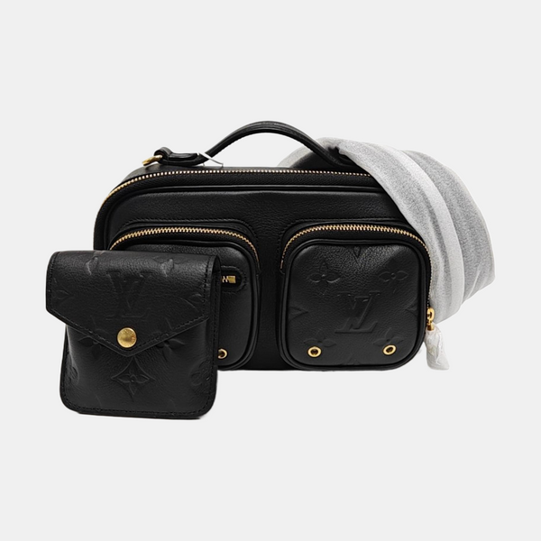 UTILITY Monogram Calfskin Black