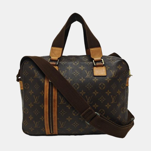 BOSPHORE Monogram Coated Canvas Brown