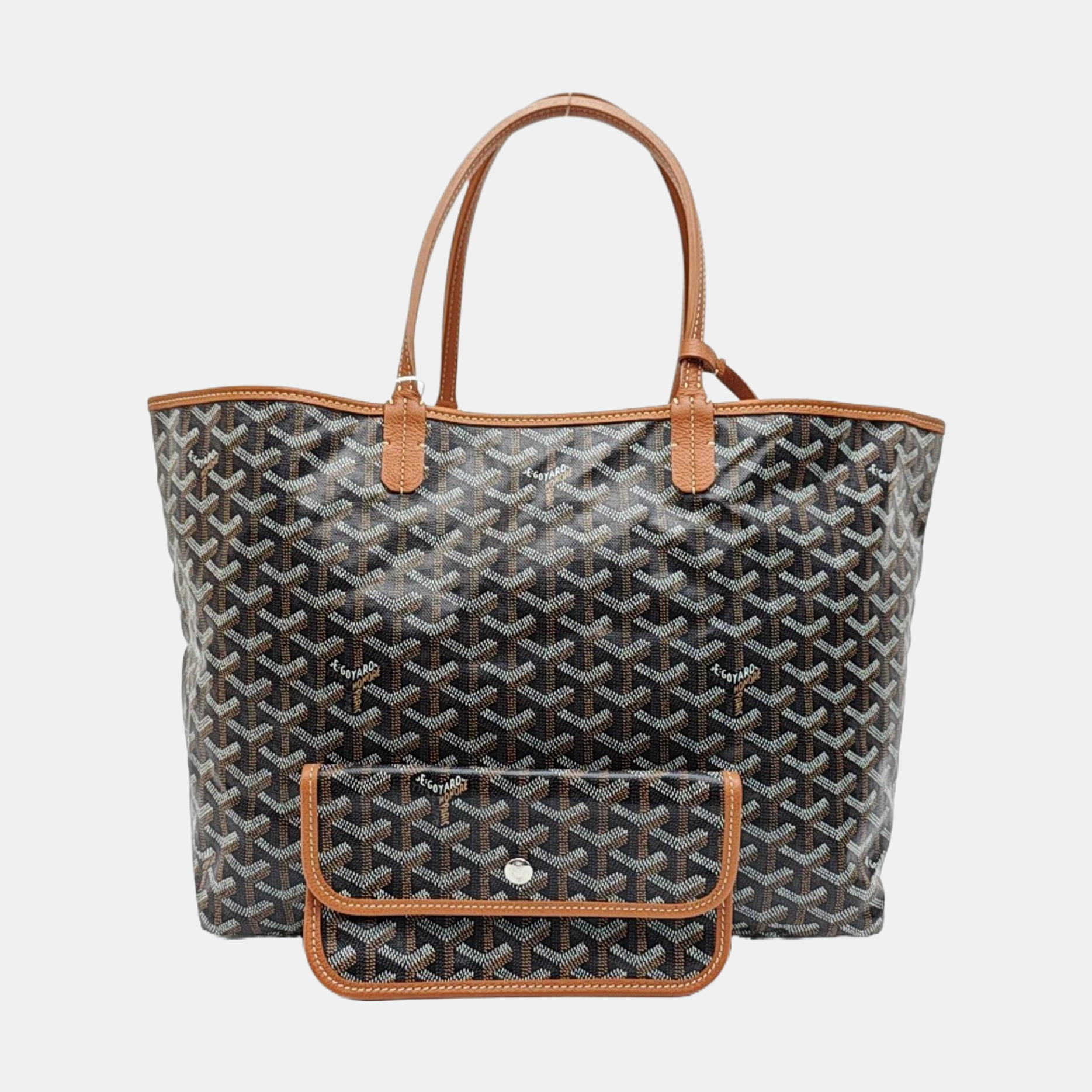 Saint Louis PM Coated Canvas Black