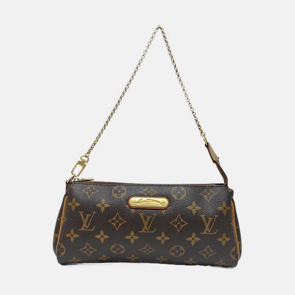 EVA Monogram Coated Canvas Brown