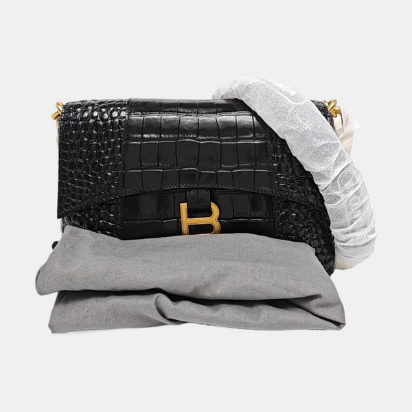 Downtown Super Mini Calfskin Black