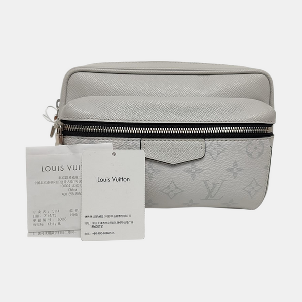 OUTDOOR Monogram Calfskin White