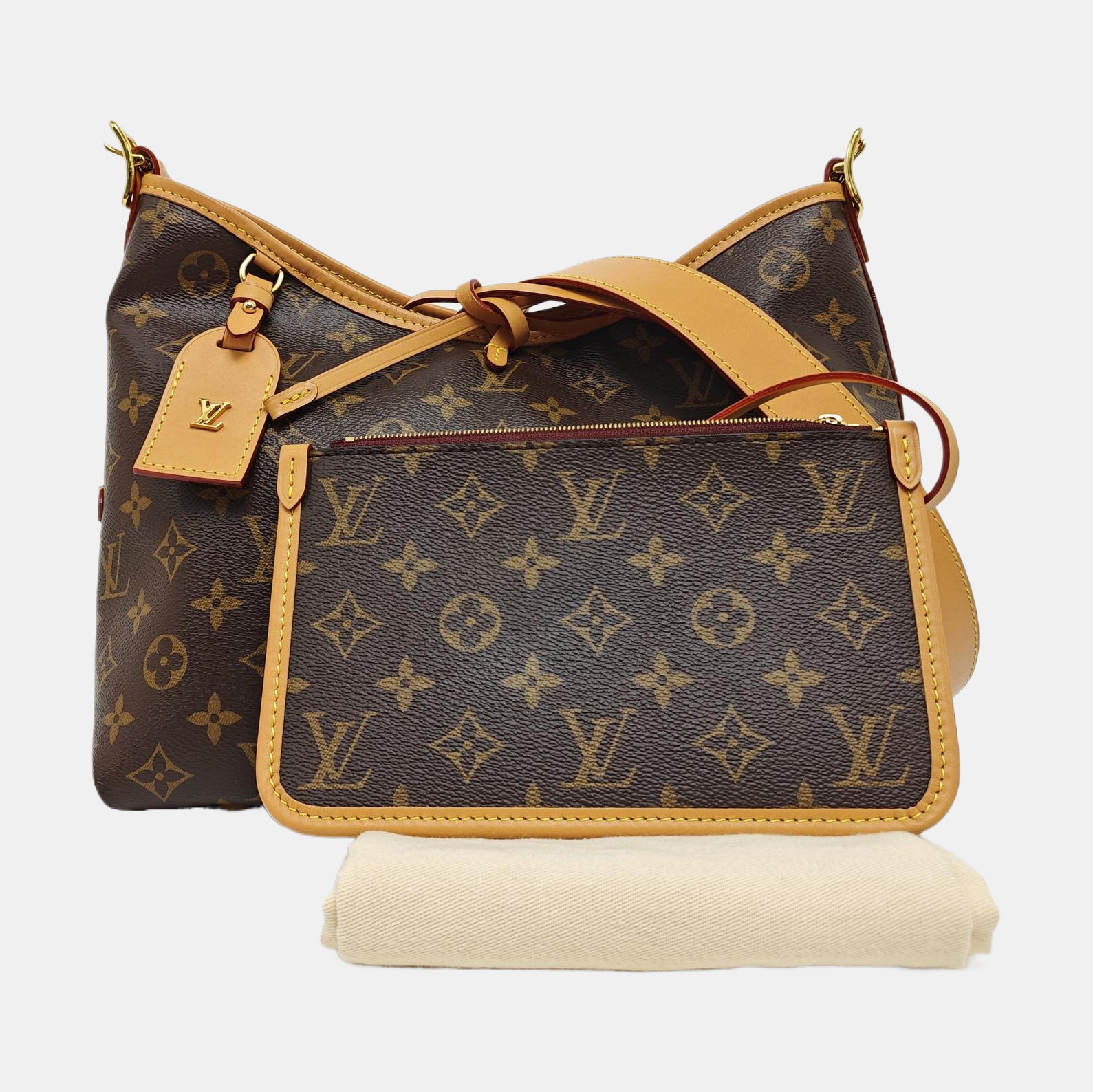 CARRYALL PM Monogram Coated Canvas Brown