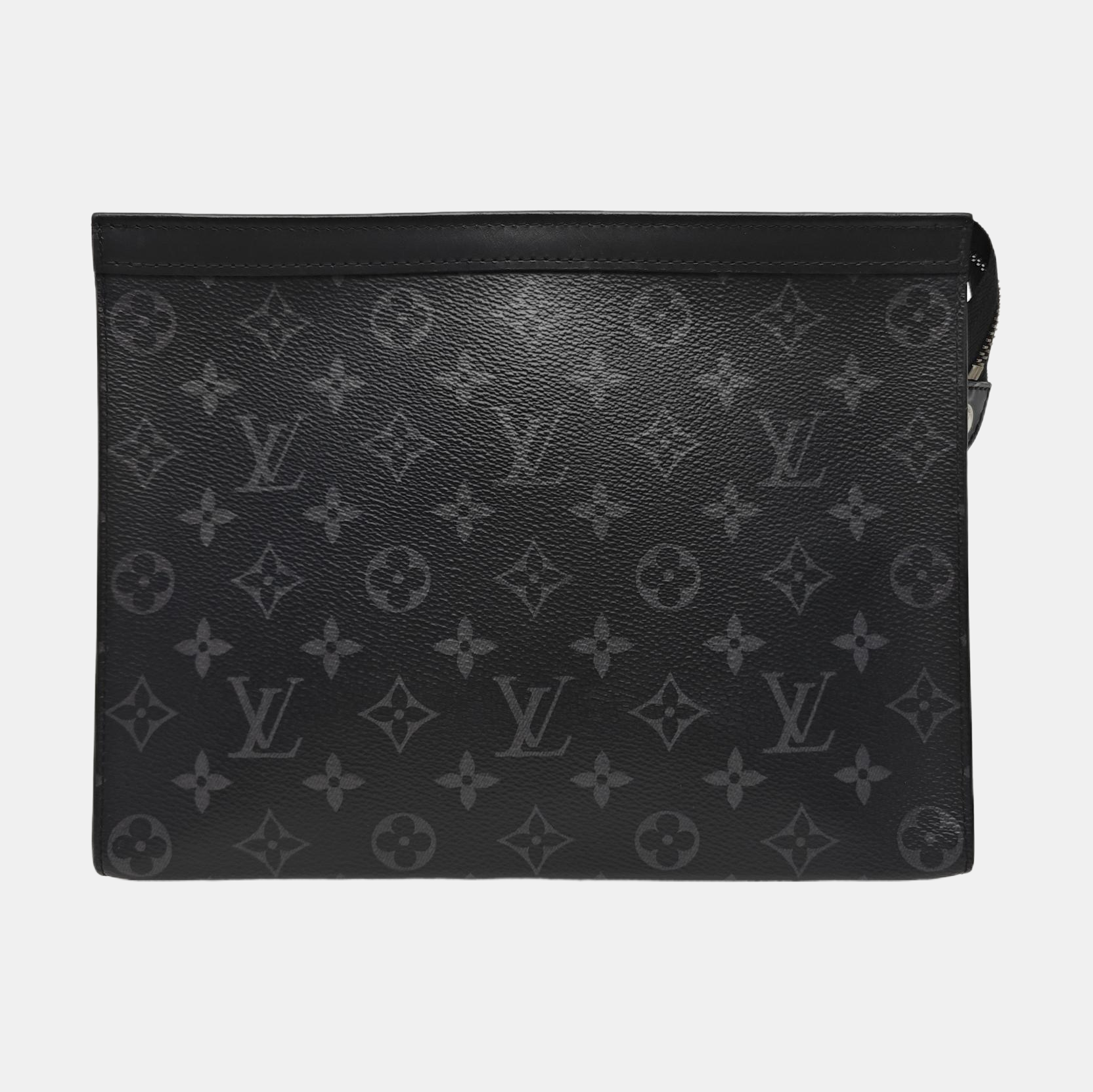 Pochette Voyag MM Monogram Coated Canvas Black