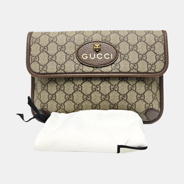 Neo Vintage Monogram Coated Canvas Beige