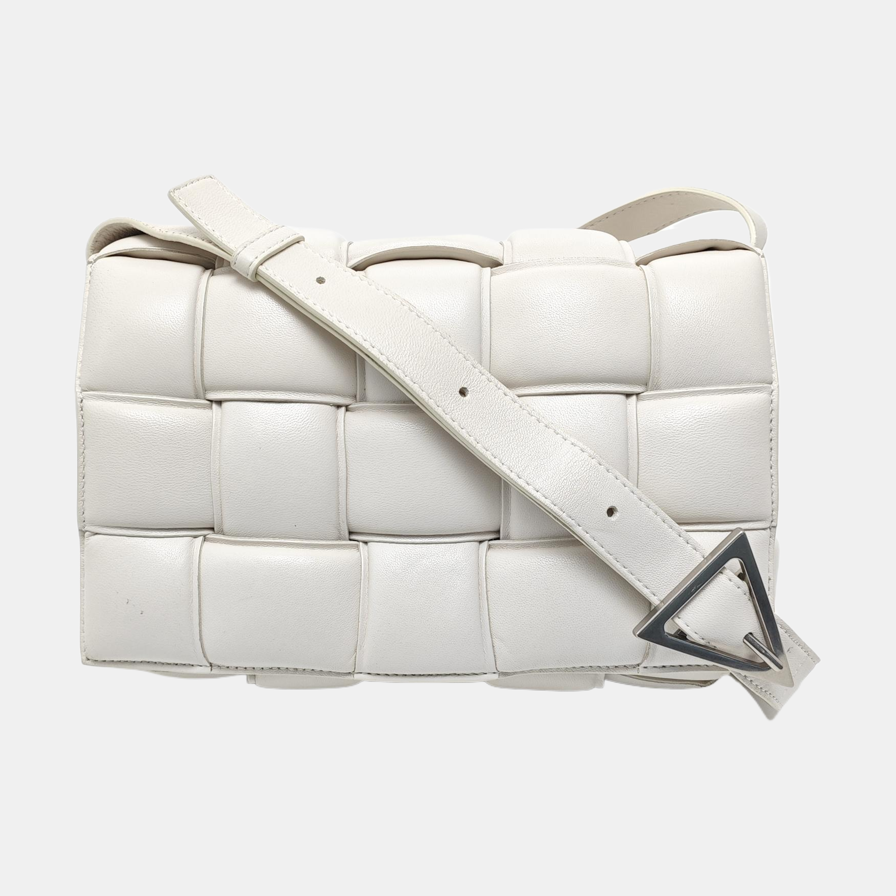 Cassette Medium Lambskin White