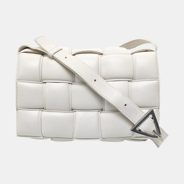 Cassette Medium Lambskin White