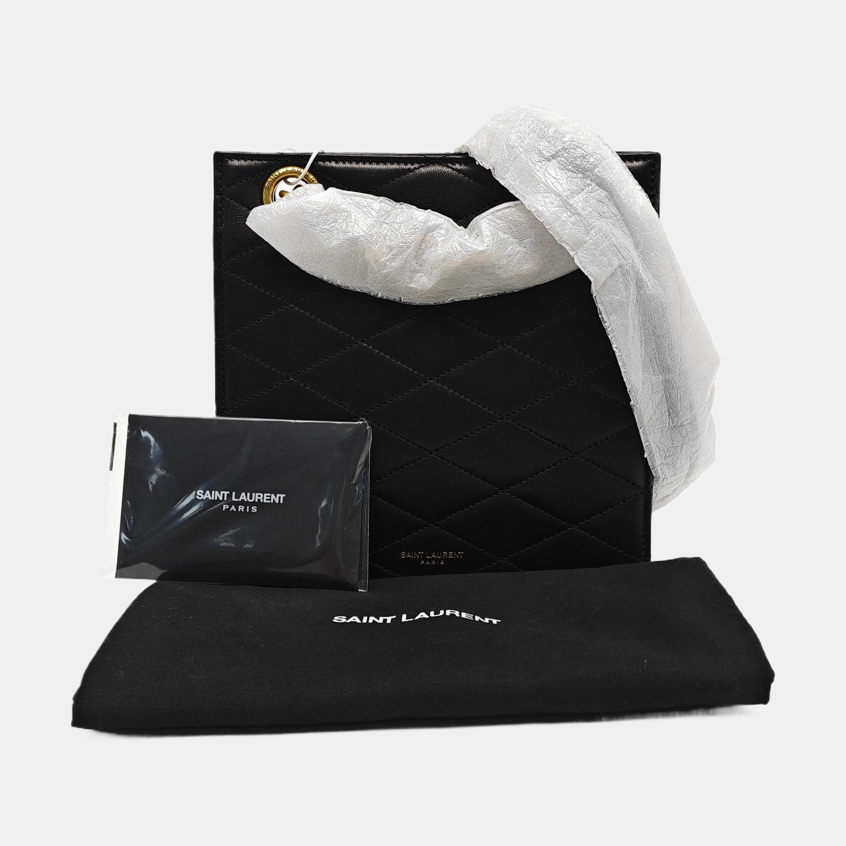 LE MAILLON Quilted Lambskin Black