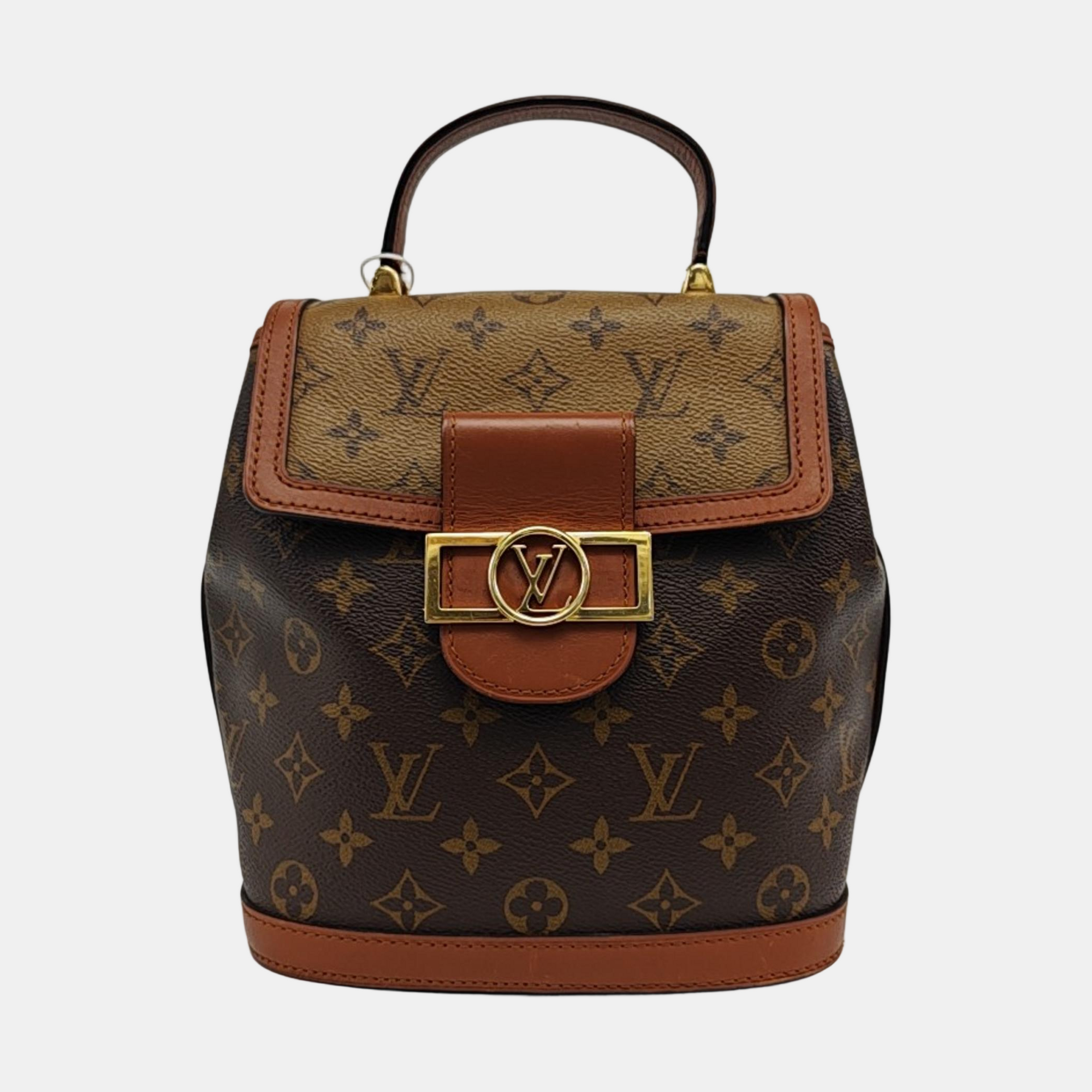 SPEEDY Nano Monogram lona revestida marrón