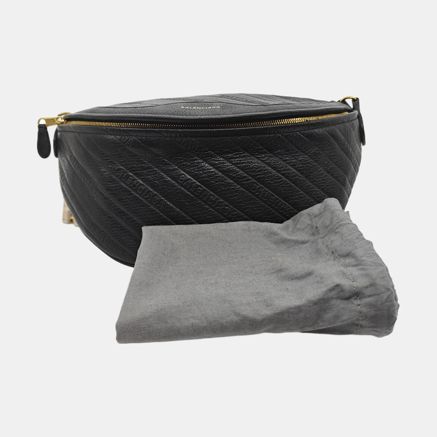 Souvenirs Quilted Calfskin Black