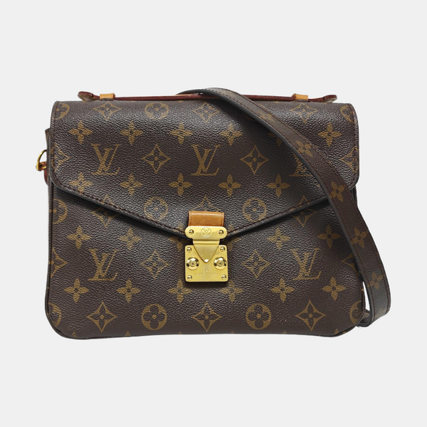 Lona Revestida Monogram marrón Métis MM