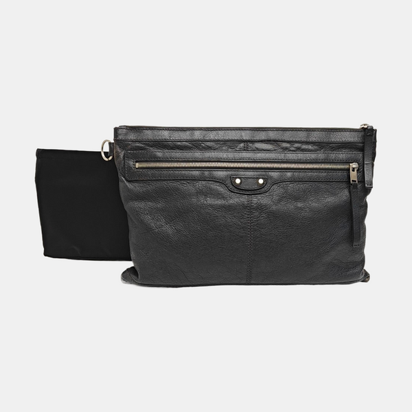 Classic City Medium Lambskin Gray