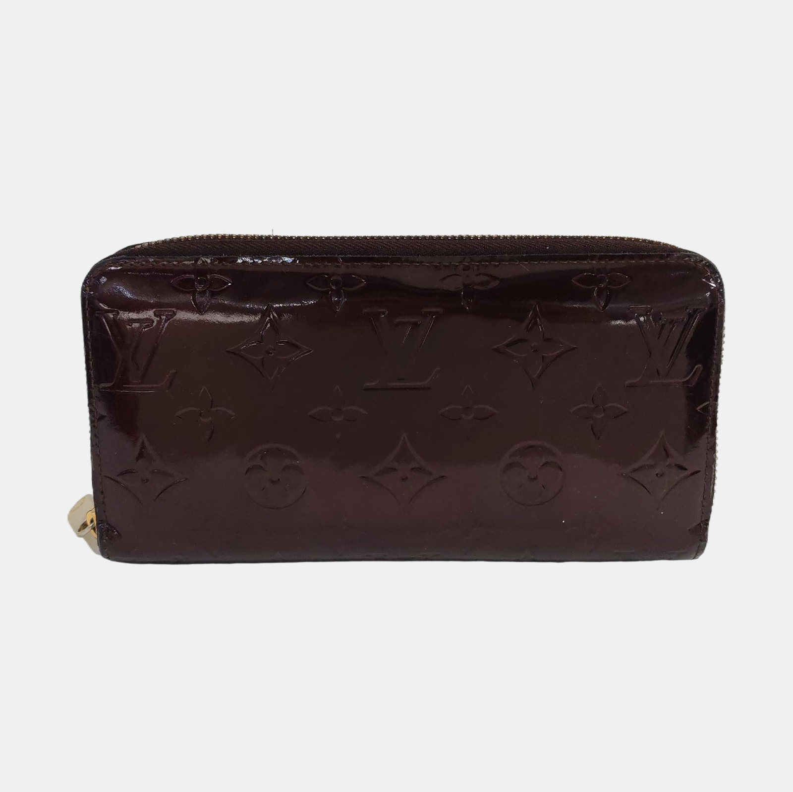 ZIPPY Patent Leather Red Wallet