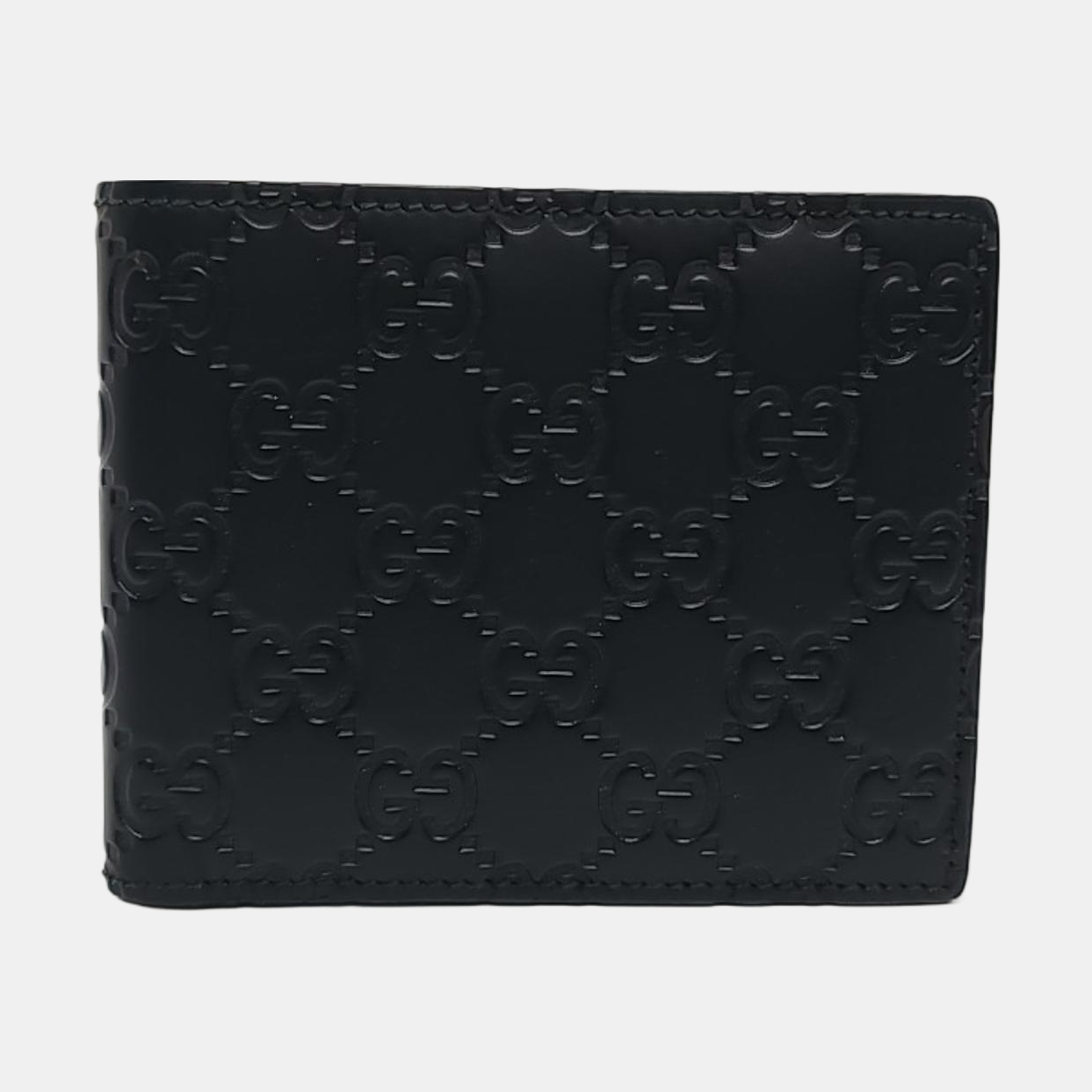 Monogram Calfskin Wallet Black