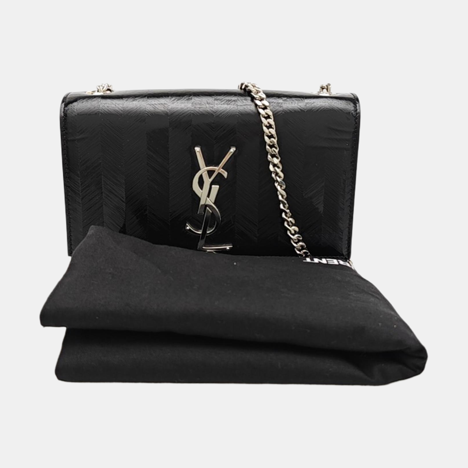 KATE Small Patent Leather Black