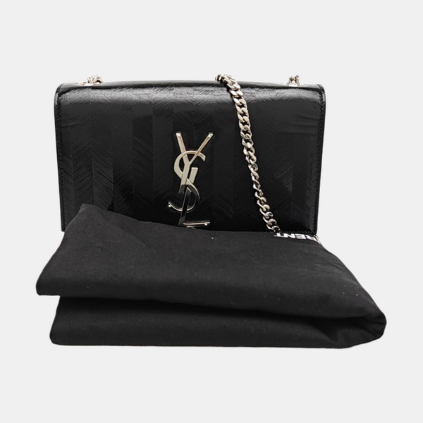 KATE Small Patent Leather Black
