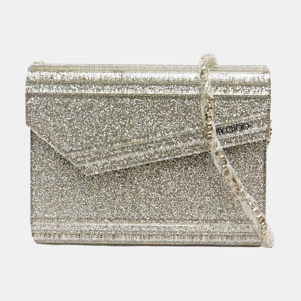 Special Material Shoulder Bag Beige
