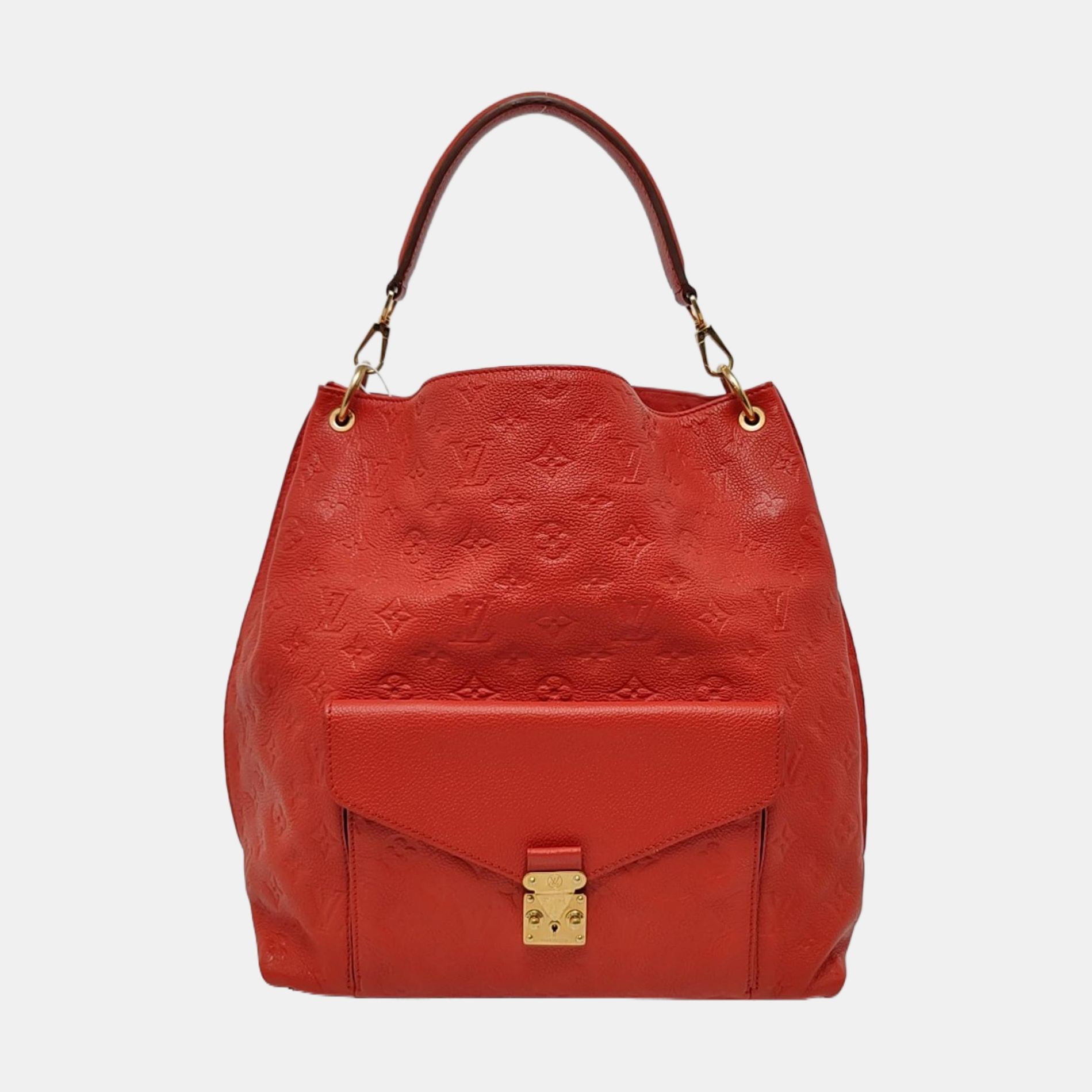 Monogram Calfskin Red