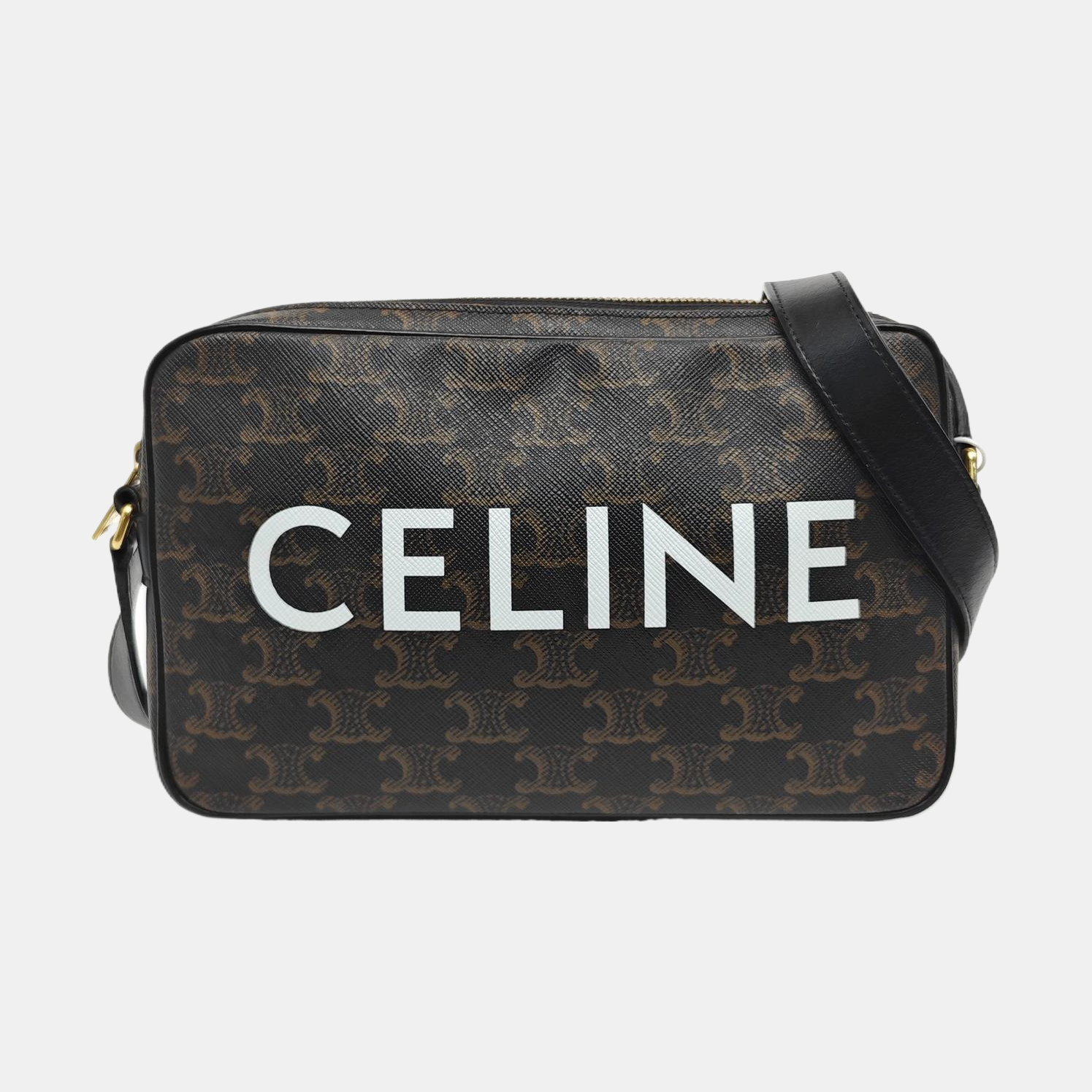 TRIOMPHE Medium Coated Canvas Black