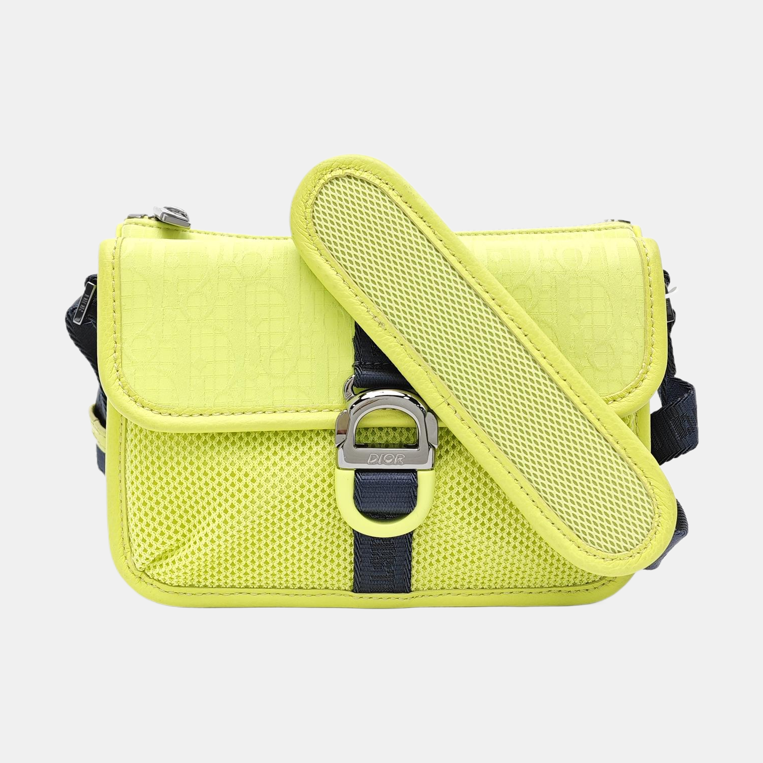 Fabric Shoulder Bag Green