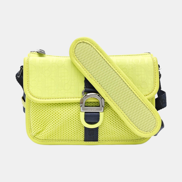 Fabric Shoulder Bag Green