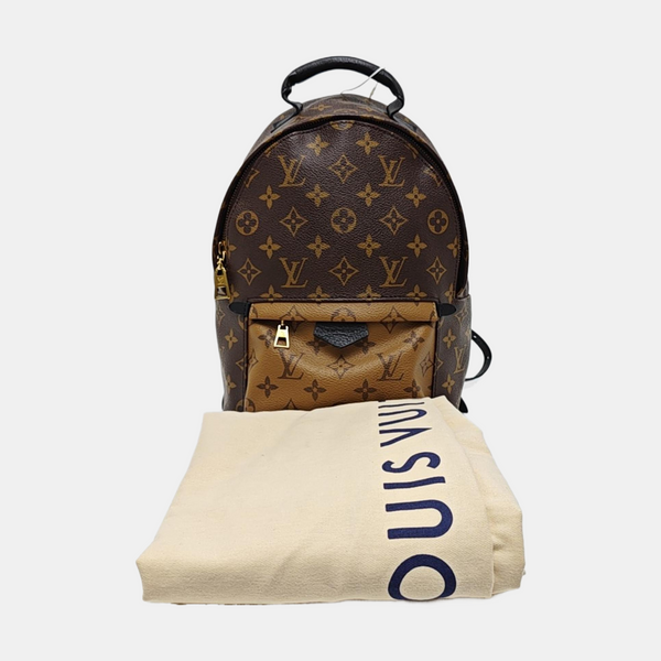 PALM SPRINGS PM Monogram Coated Canvas Brown