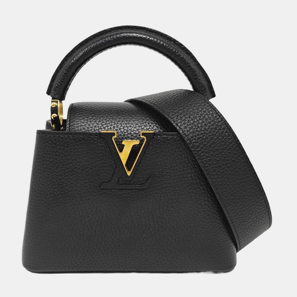CAPUCINES Mini Calfskin Black