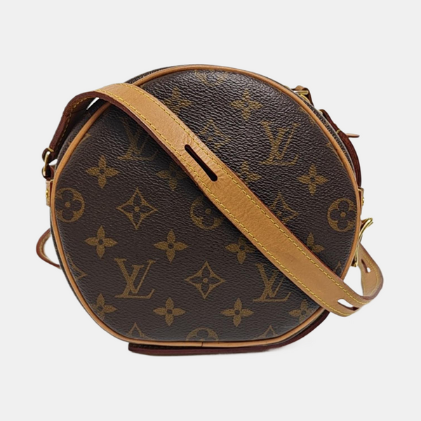 BOITE CHAPEAU PM Monogram Coated Canvas Brown