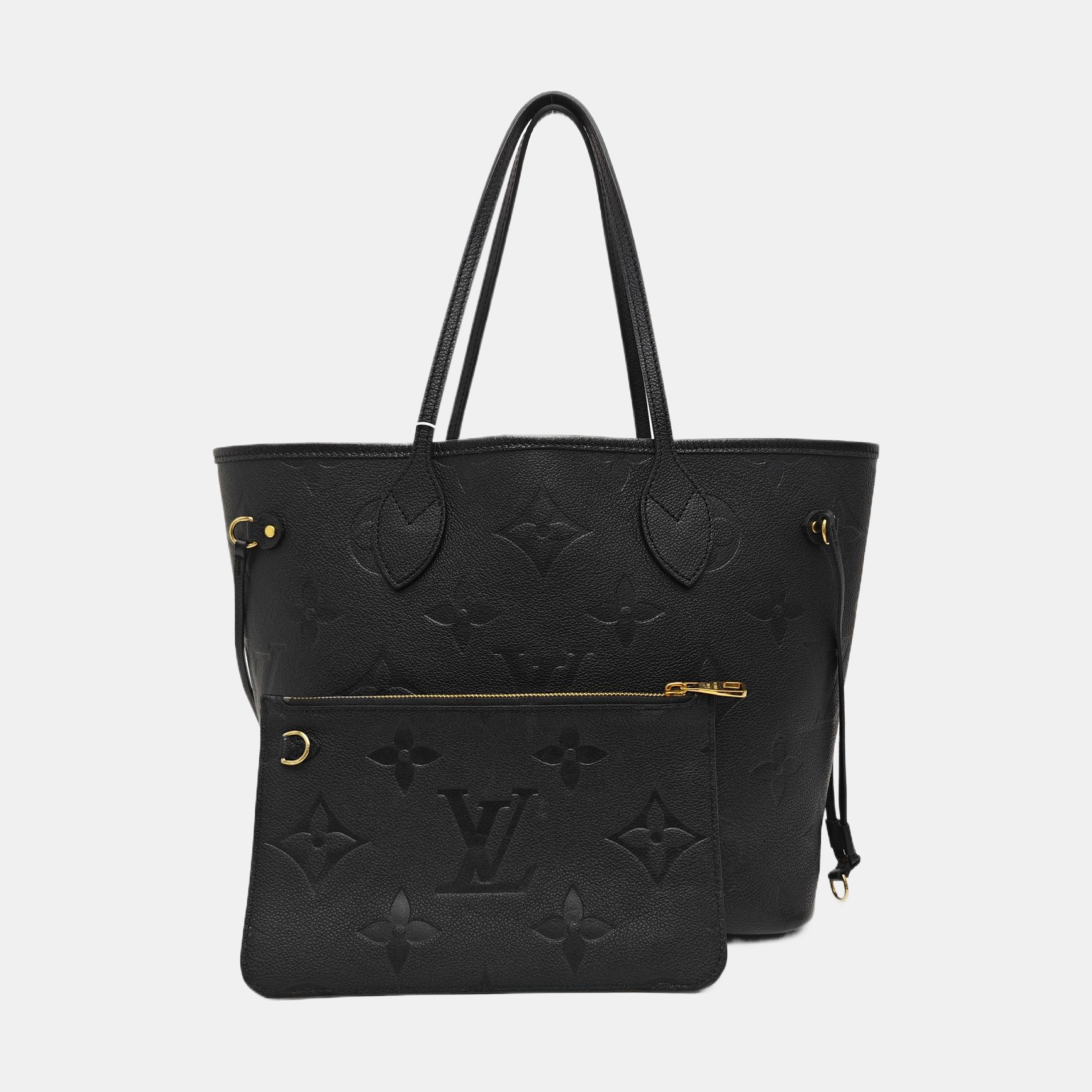 NEVERFULL MM Calfskin Black