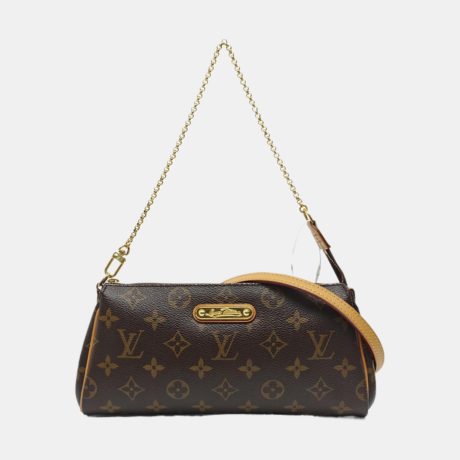 EVA Monogram Coated Canvas Brown