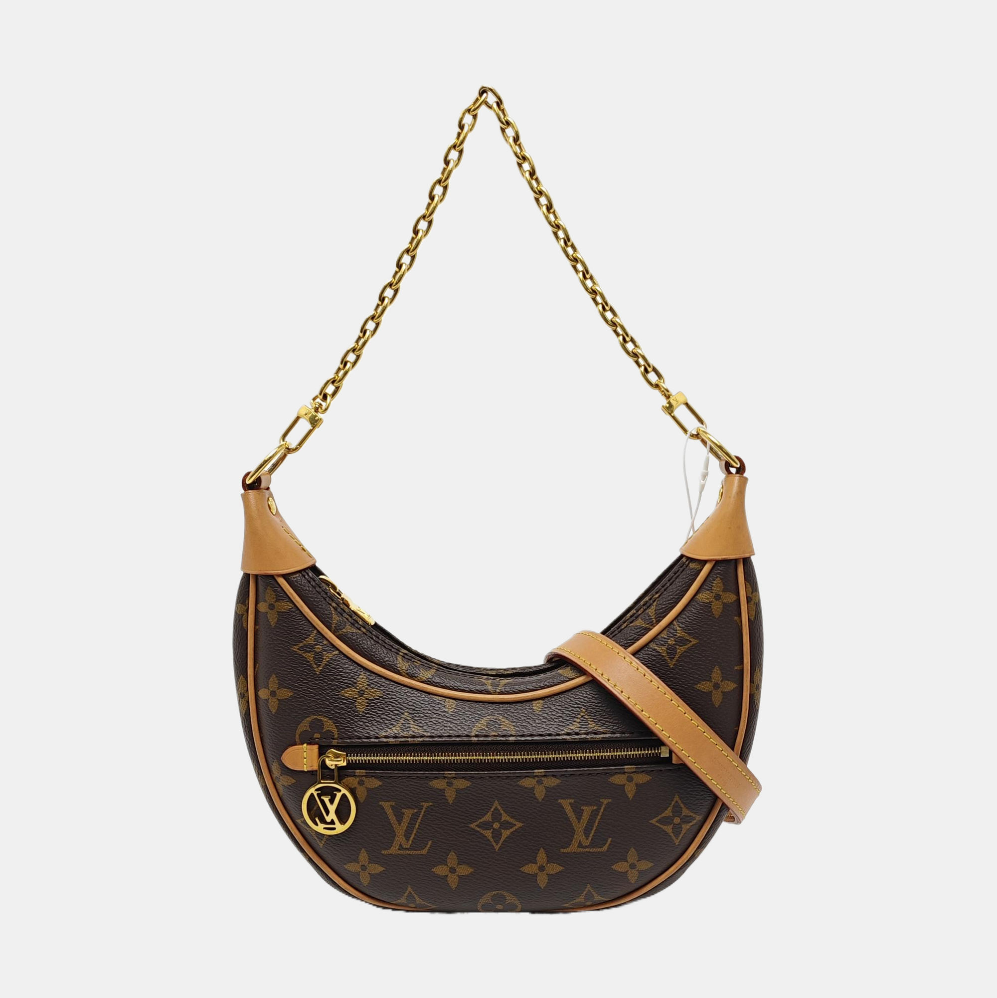 LOOP Monogram Coated Canvas Brown
