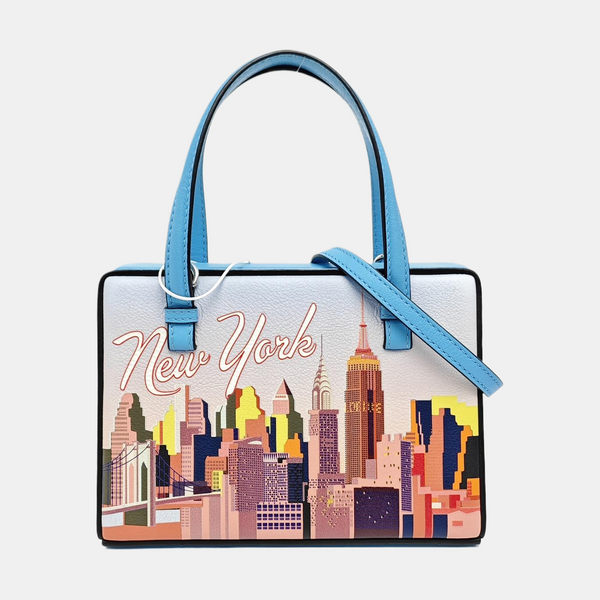 Calfskin Shoulder Bag Multicolor
