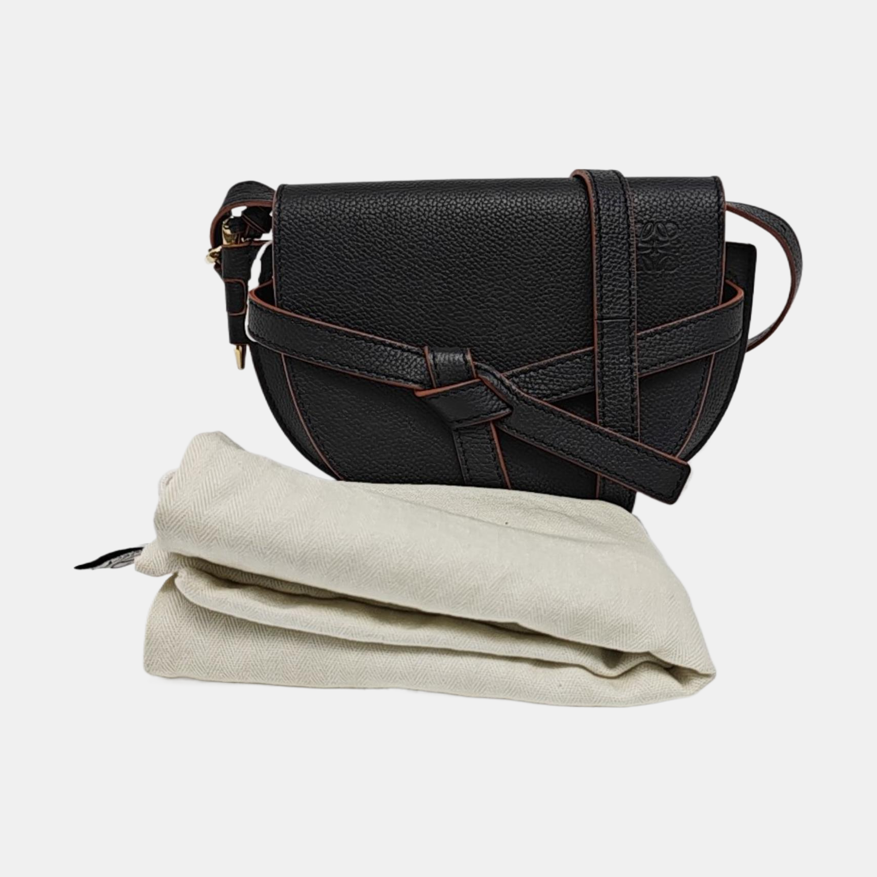 Gate Mini Calfskin Black