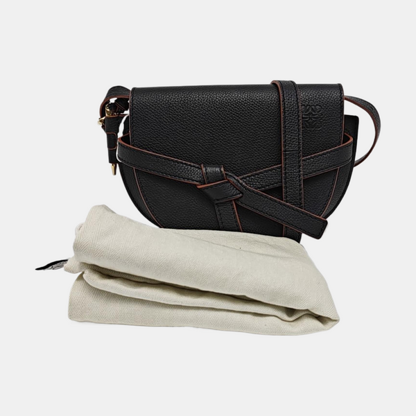 Gate Mini Calfskin Black